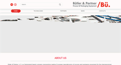 Desktop Screenshot of butlerpartner.com